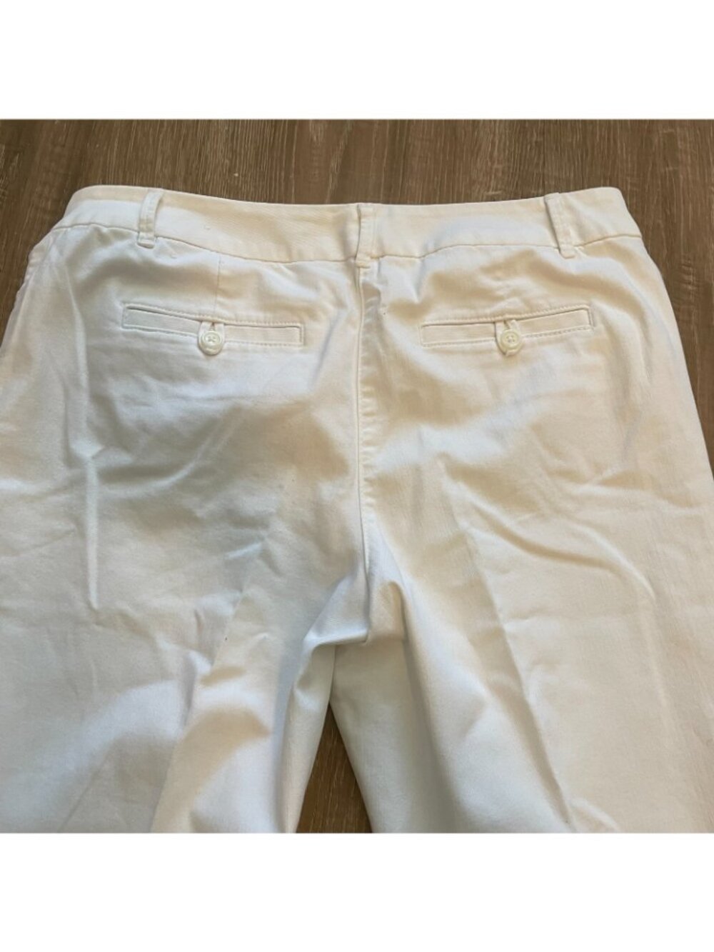 The Limited Denim Fit & Flare 678 Women's Size 14 White Jeans High Waist Y2K - Picture 6 of 11